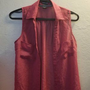 Sheer Maroon Wet Seal Cover Up